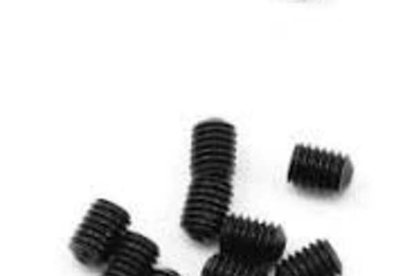 Protek RC PTK-H-4001  RC 3x4mm "High Strength" Cup Style Set Screws  (10)