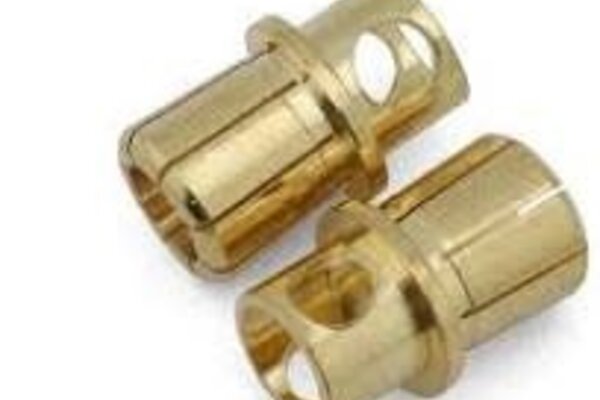 Samix SAMBP8-002M  Samix 8mm High Current Bullet Plug Connectors Set (2 Male)