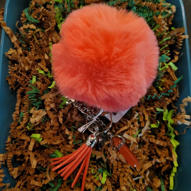 SI076 Pom Pom Keychains