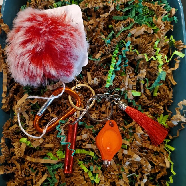 SI076 Pom Pom Keychains