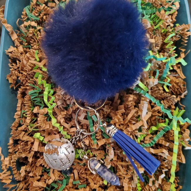 SI076 Pom Pom Keychains