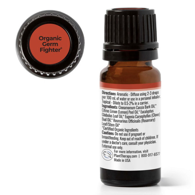 Organic Germ Fighter Essential Oil Blend
