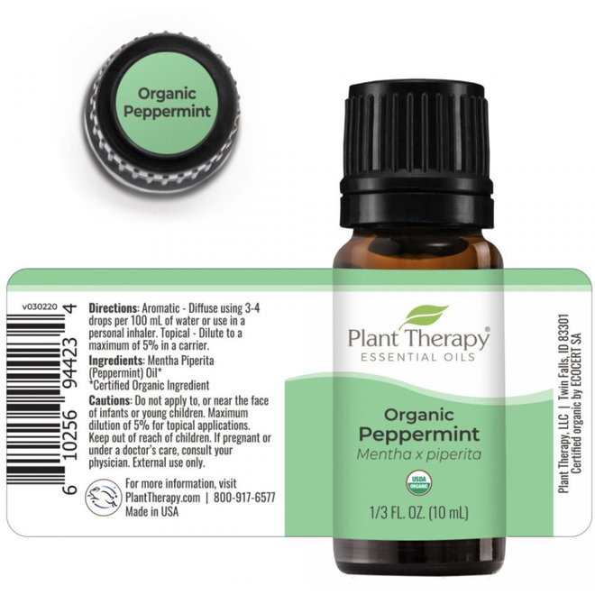 Organic Peppermint Essential Oil