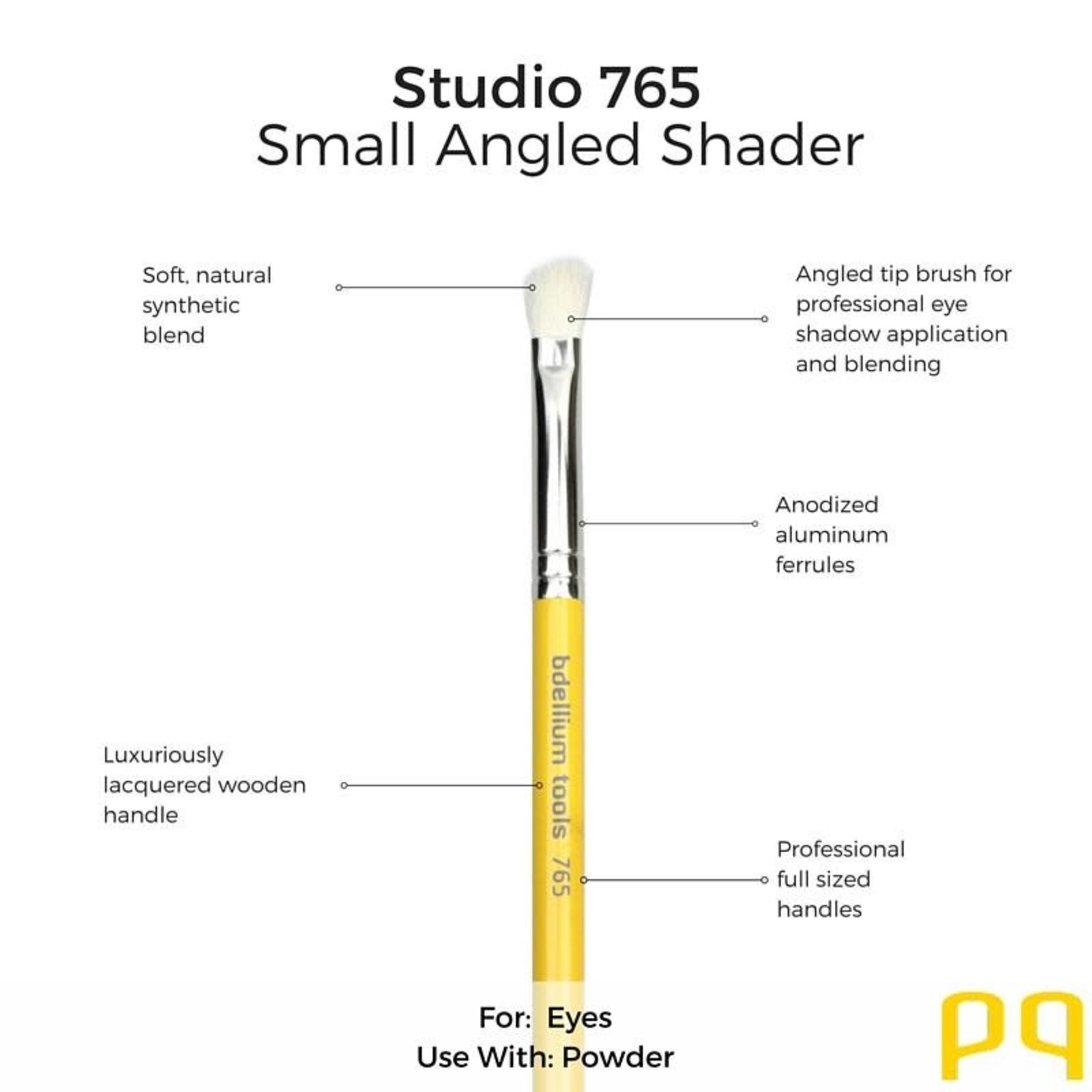 Bdellium Tools Studio 765 Small Angled Shader