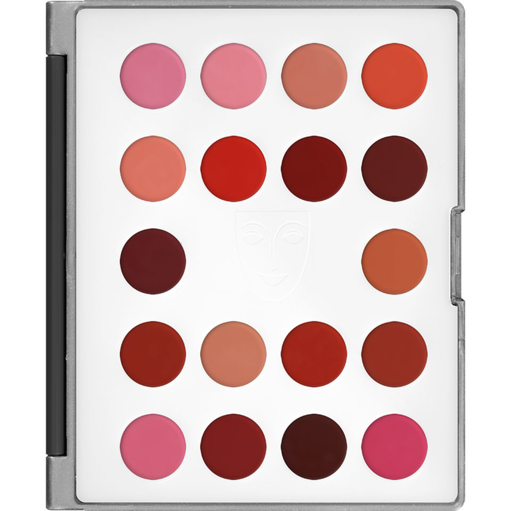 Kryolan Lip Rouge Mini-Palette - 18 Colors