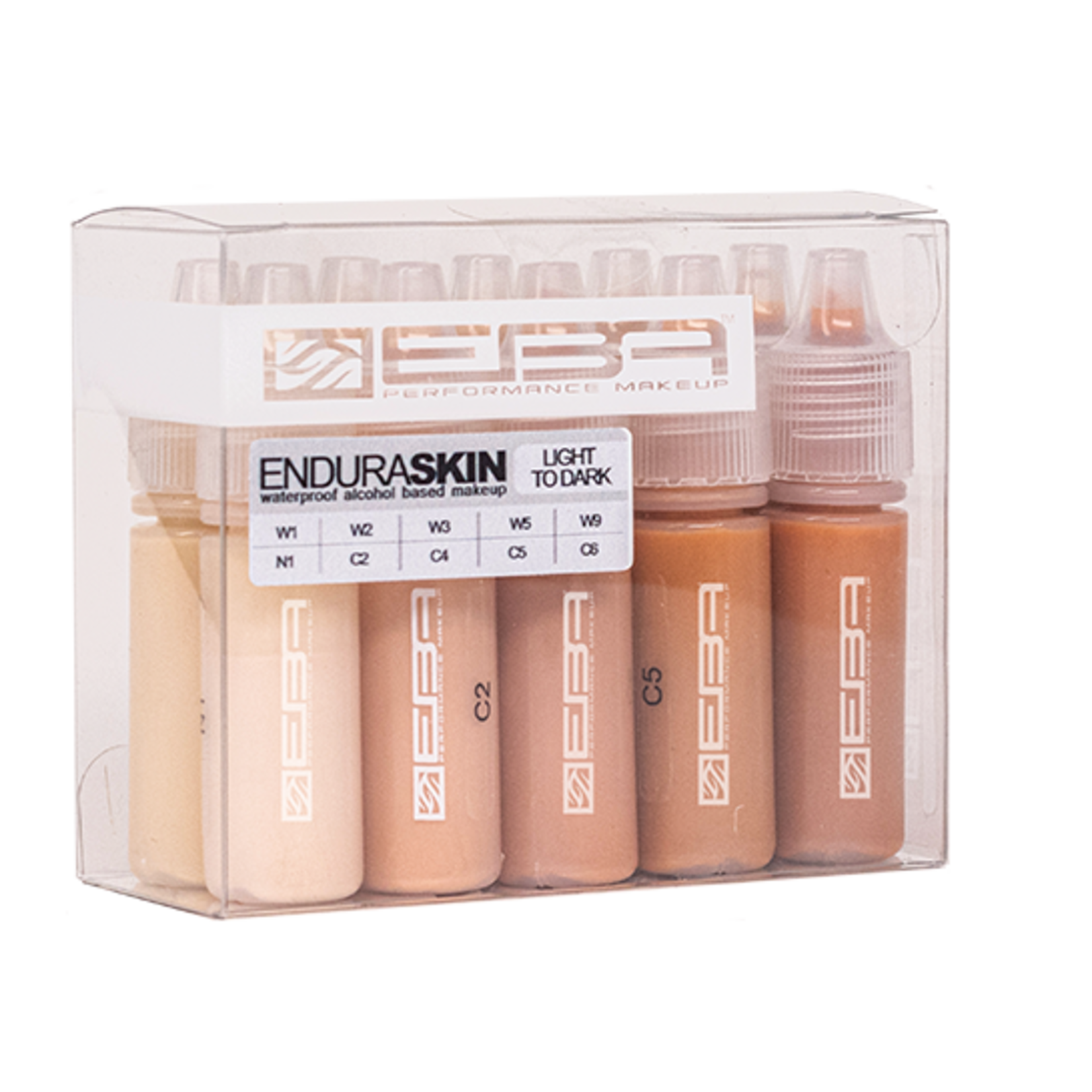 EBA Performance Makeup EBA Endura Skin Packs Light to Dark .25 ounce