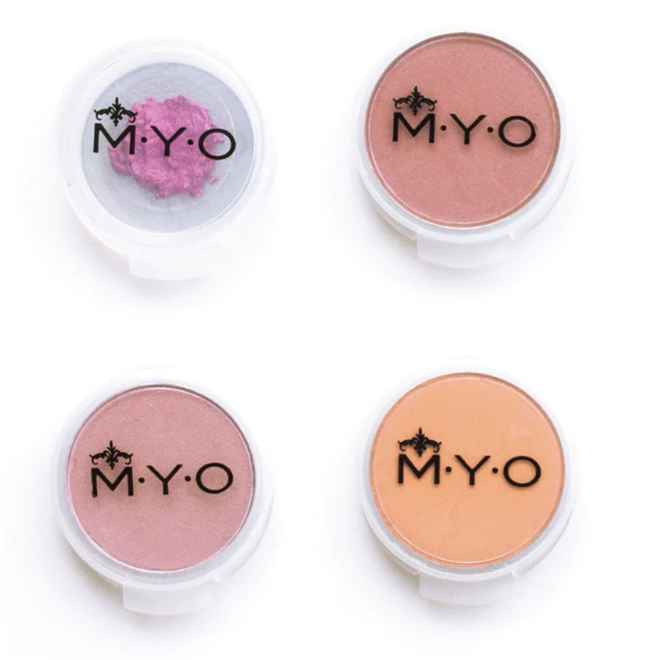 M·Y·O Makeup Pods: Medium Transparent, sets of 4 (the original)