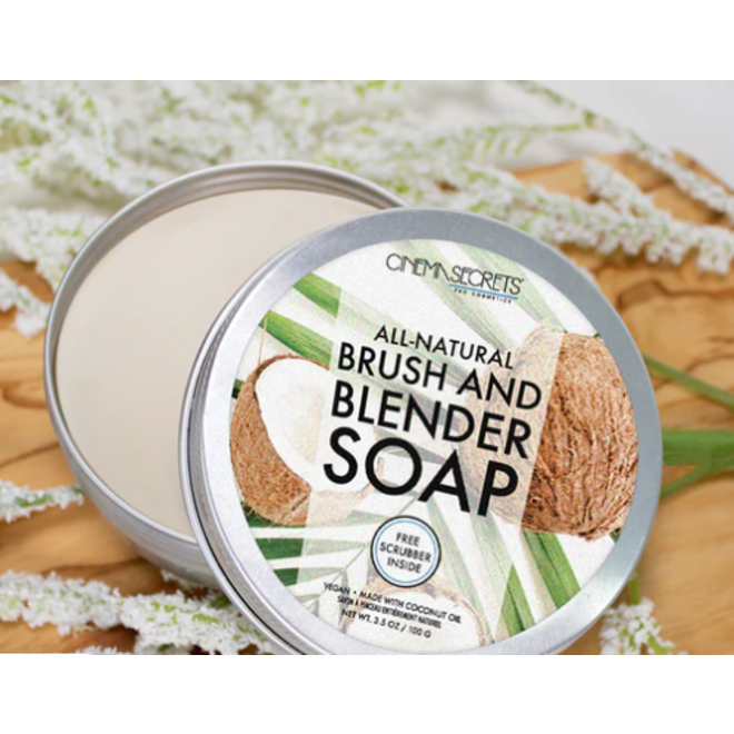 All-Natural Vegan Brush and Blender Soap