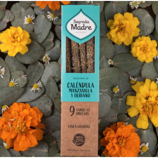 Flowers & Herbs Incense - Calendula & Chamomile