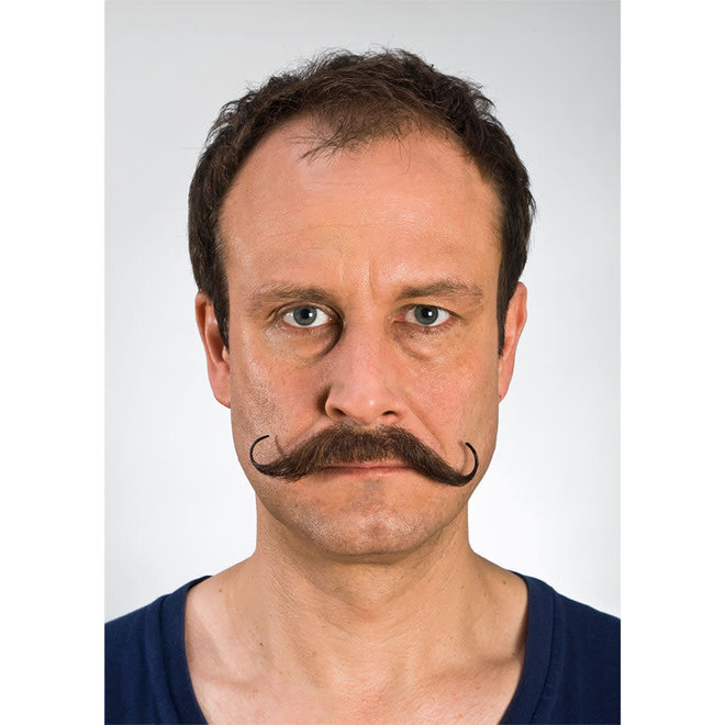 Kryolan Mustache 9217 - Brown