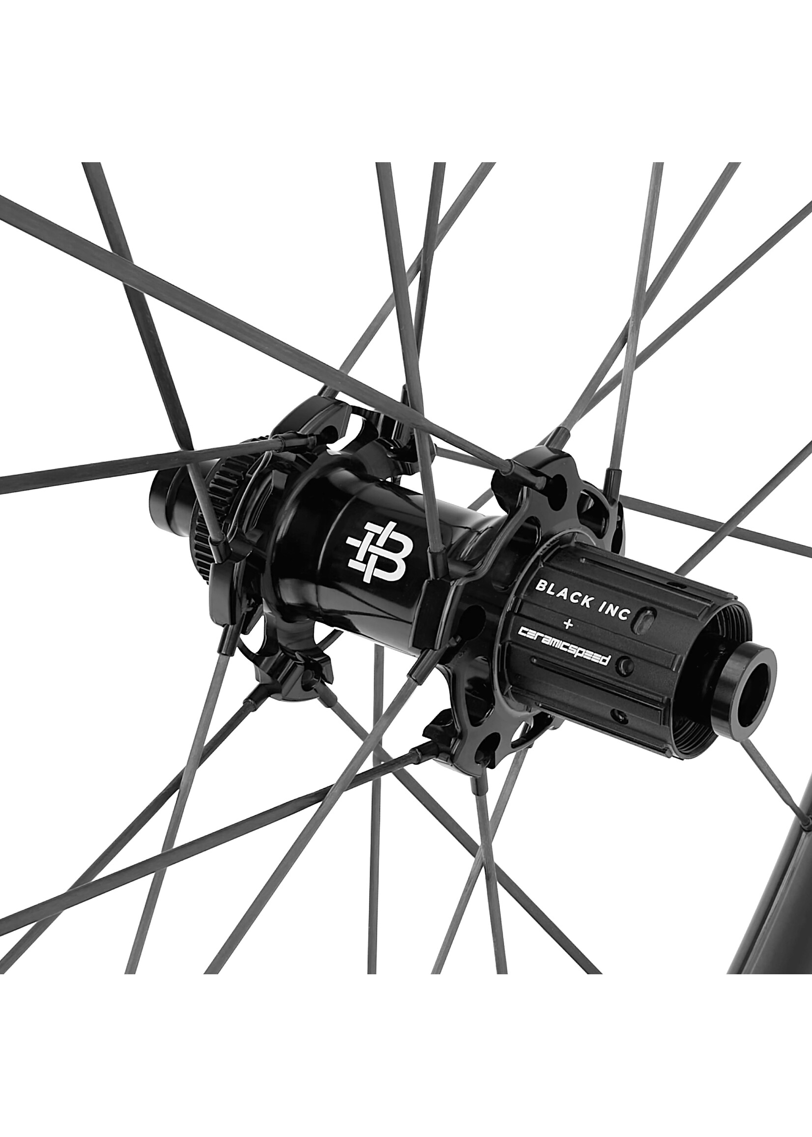 Black Inc 48|58 CLINCHER TL + CERAMICSPEED WT DISC BRAKE (SHIMANO) JET BLACK AM