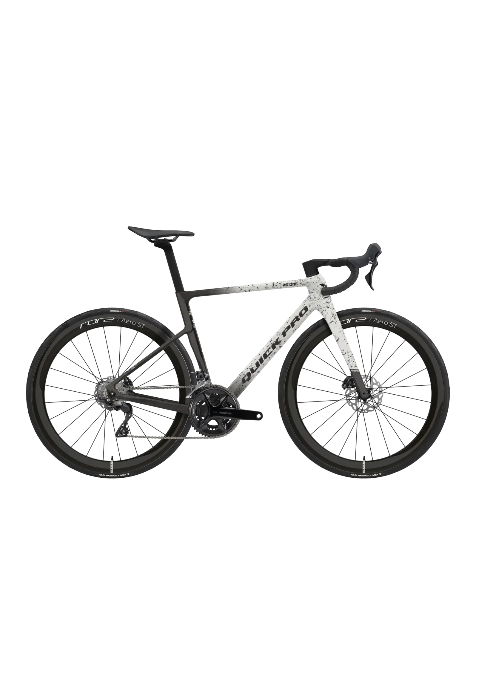 Quick Pro Quick Pro AR:ONE 105 Di2 M Black White