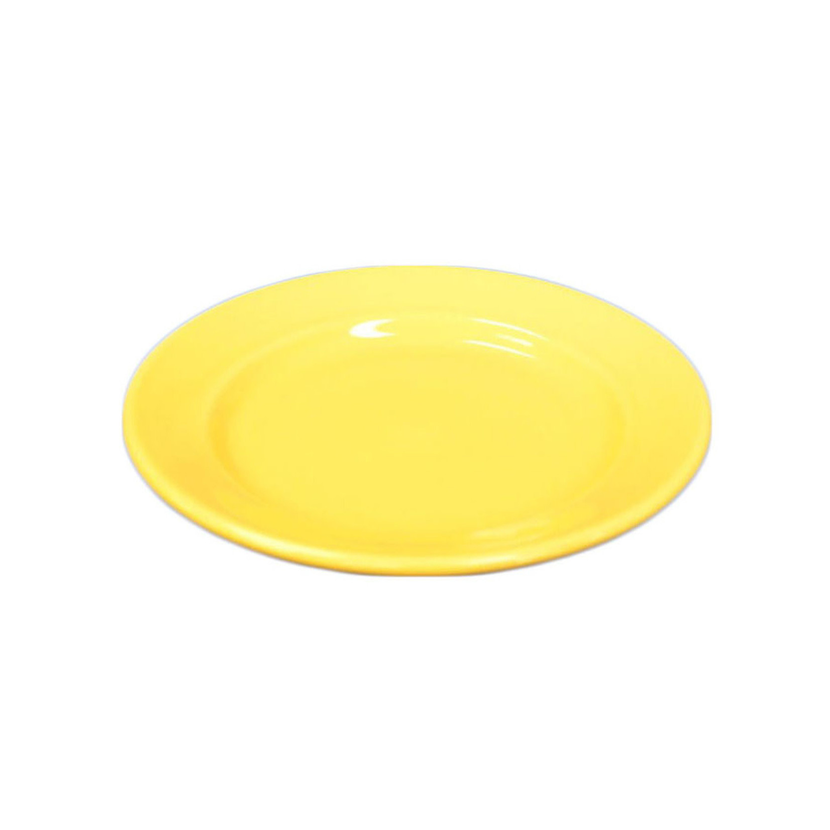 Yellow Ceramic Small Plate GVSU Surplus Store