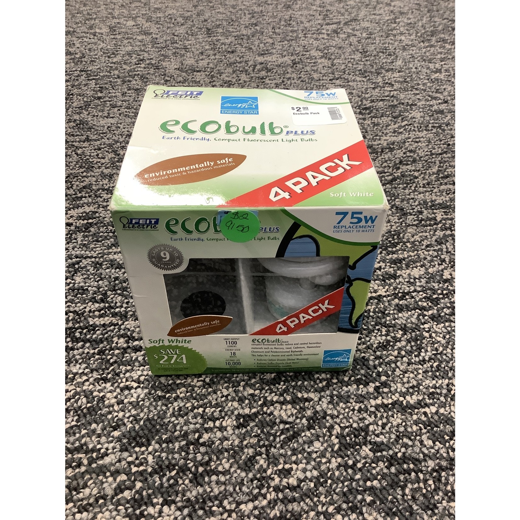 Ecobulb Pack - 2 Bulbs