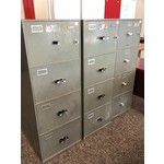 4-Drawer 56" Fireproof Vertical File Cabinet