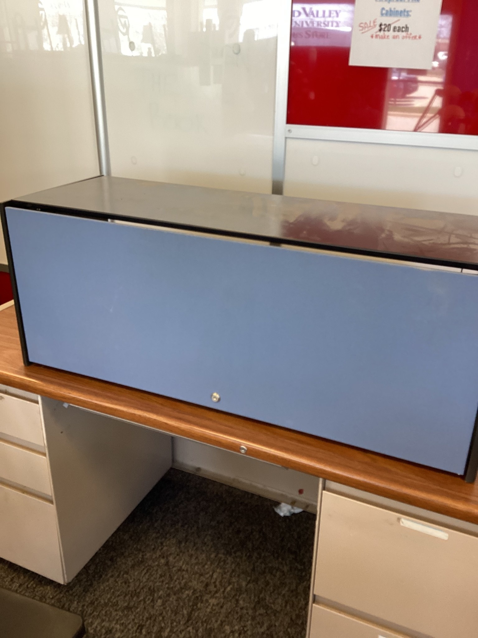 Blue Storage GVSU Surplus Store