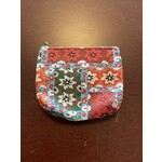 Small Patterned Cosmetic Pouch