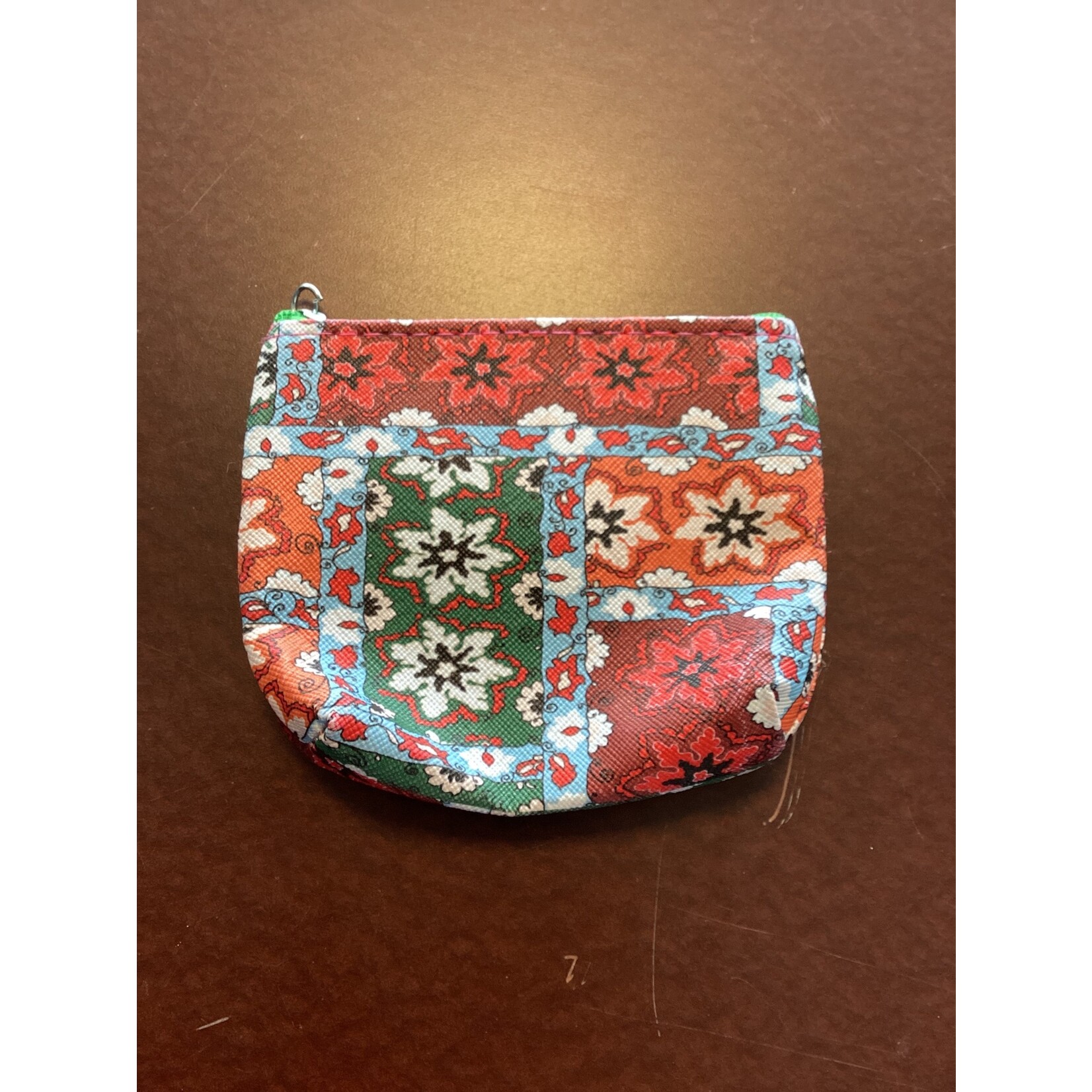 Small Patterned Cosmetic Pouch