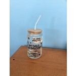 Affirmations Glass Cup