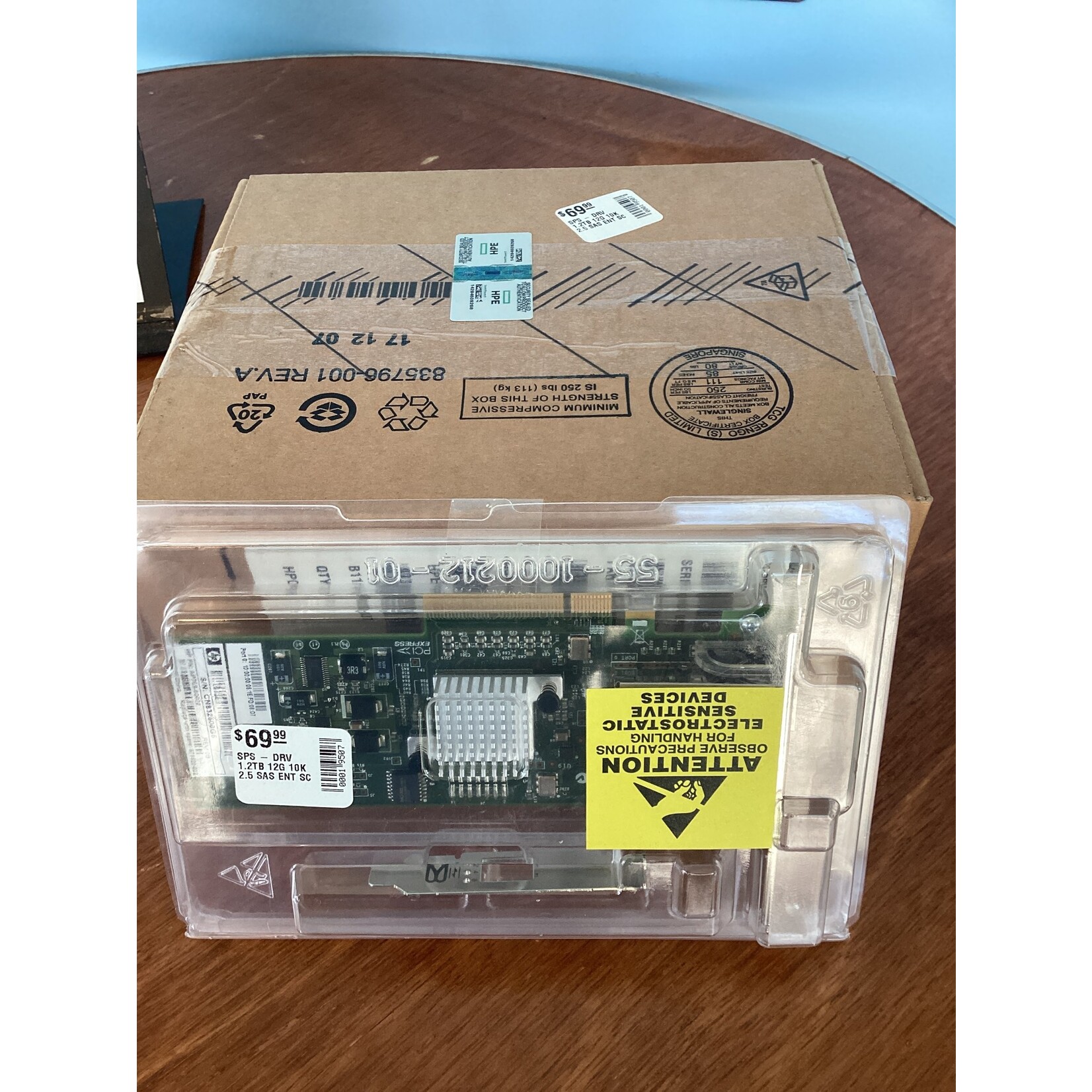 SPS DRV 1.2TB 12G 10K 2.5 SAS ENT SC (new)