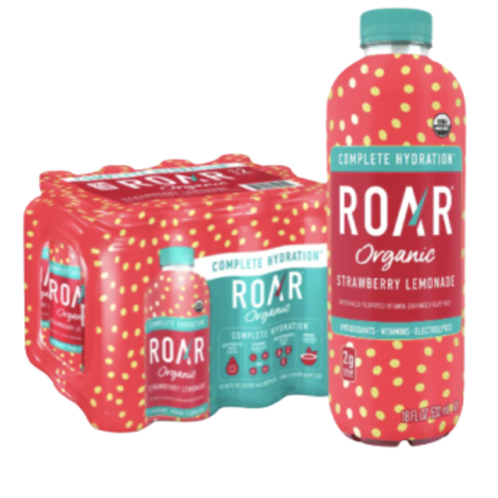 Roar Hydration Roar | Strawberry Lemonade