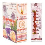 High Hemp High Hemp Organic Wraps | Flora Passion | 25 Pouches per Box | 2 Wraps per Pouch Single
