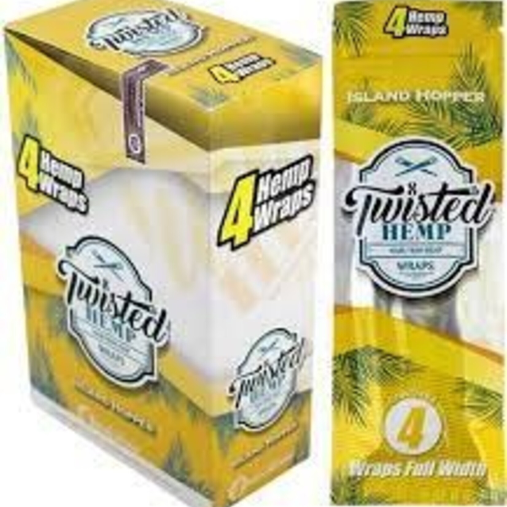 Twisted Hemp Twisted Hemp | Island Hopper Wraps  | 4pk single