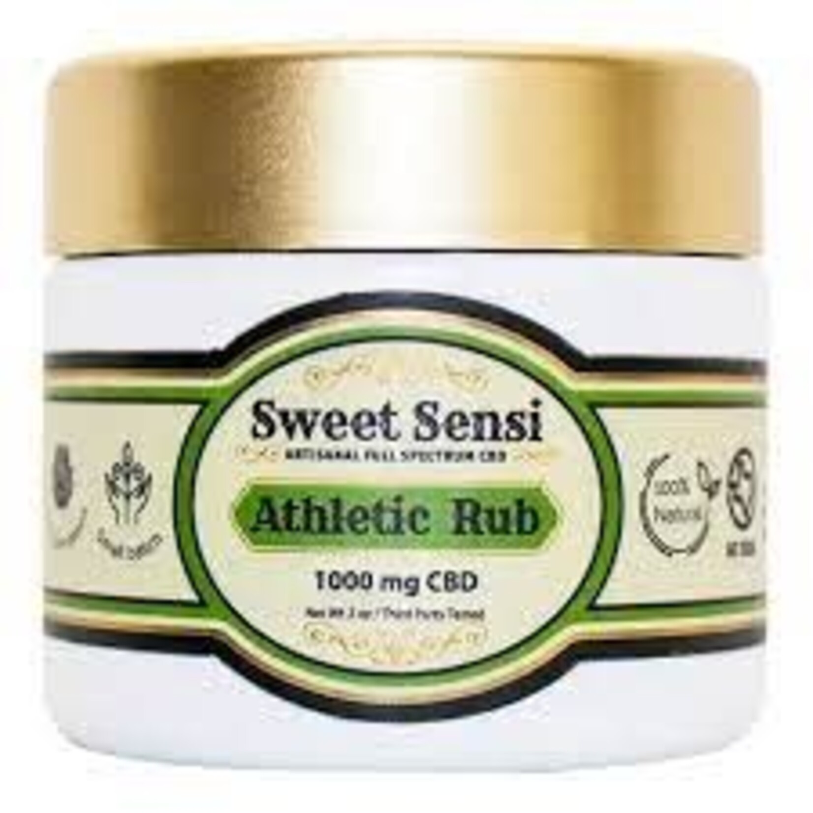 Sweet Sensi Athletic Rub cbd