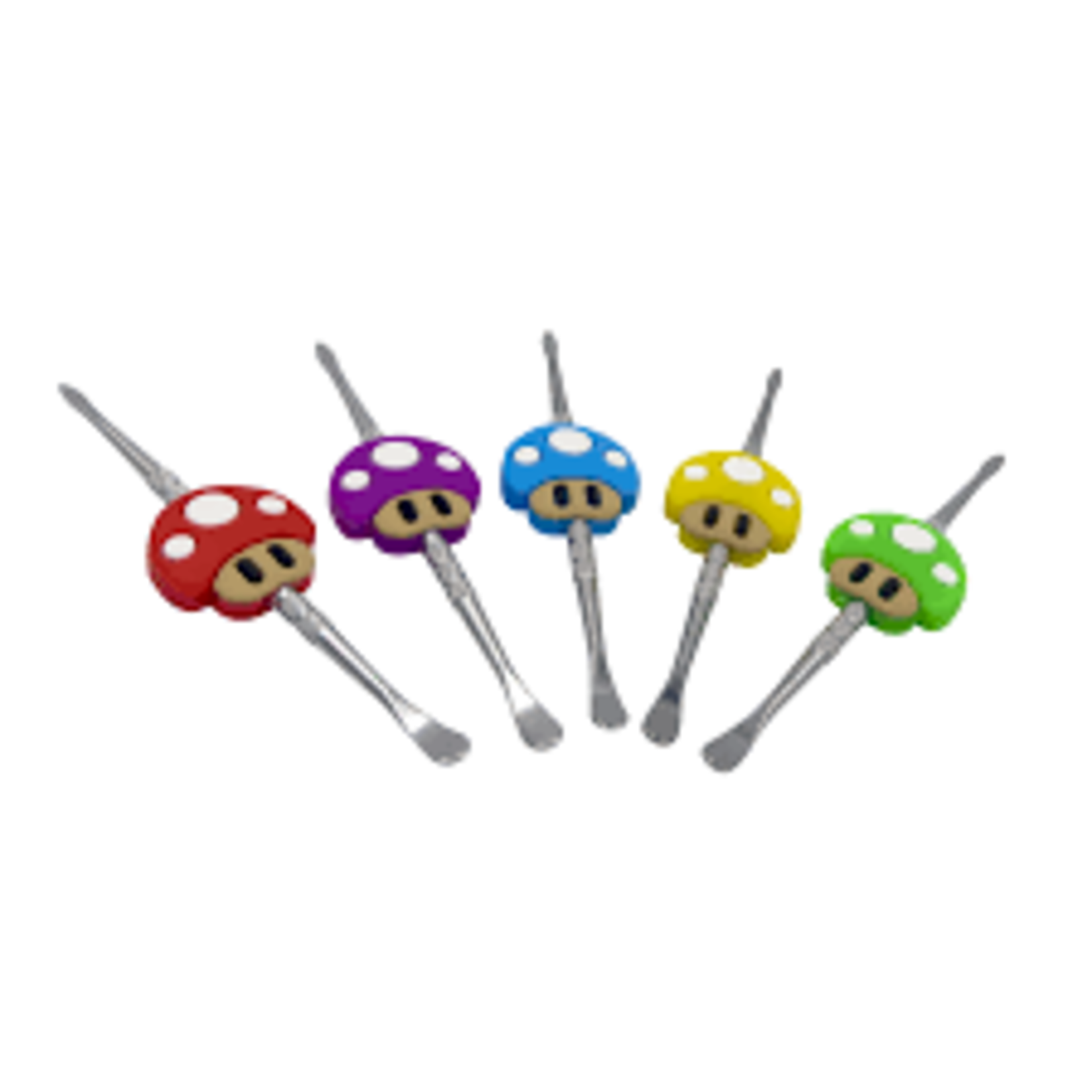 1up Mushroom Steel Dab Tool | Assorted Colors