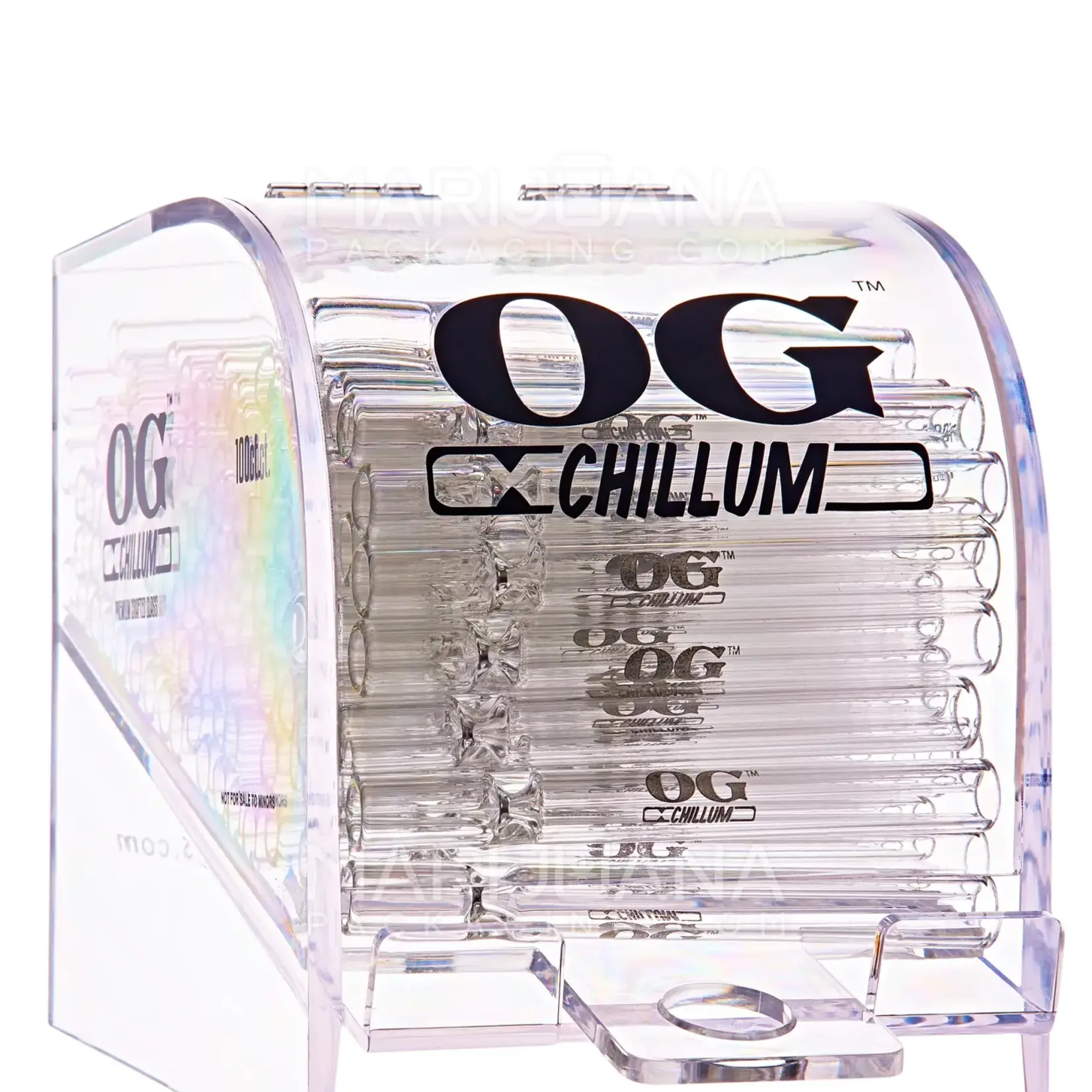 Chillum | Clear Glass | 100pk single