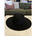Wide Brim Bow Band Hat