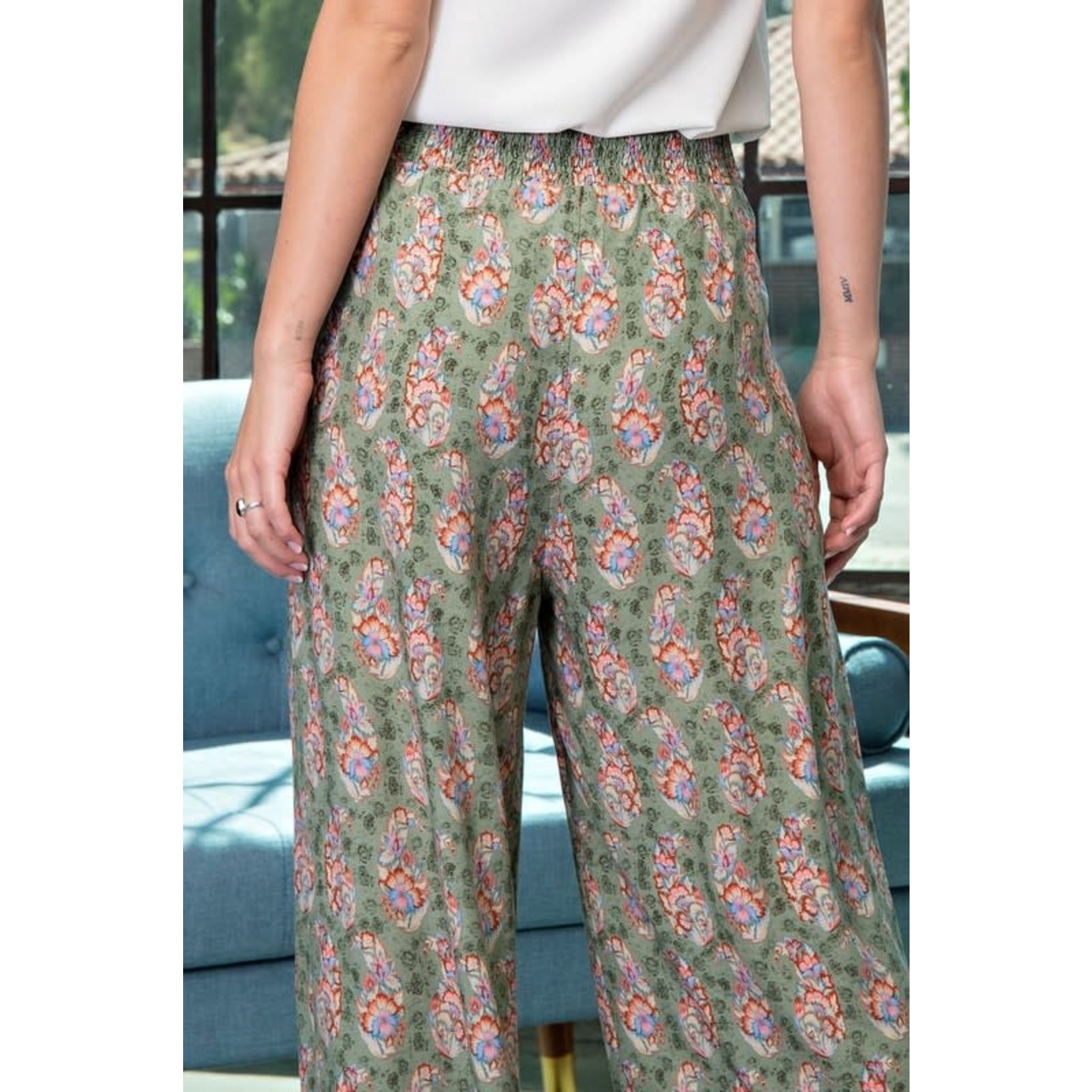 ee:some Shayna Print Flow Pant
