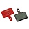 Jagwire Jagwire, Mountain Sport, Disc brake pads, Semi-metallic, Shimano B-Type, (Red)