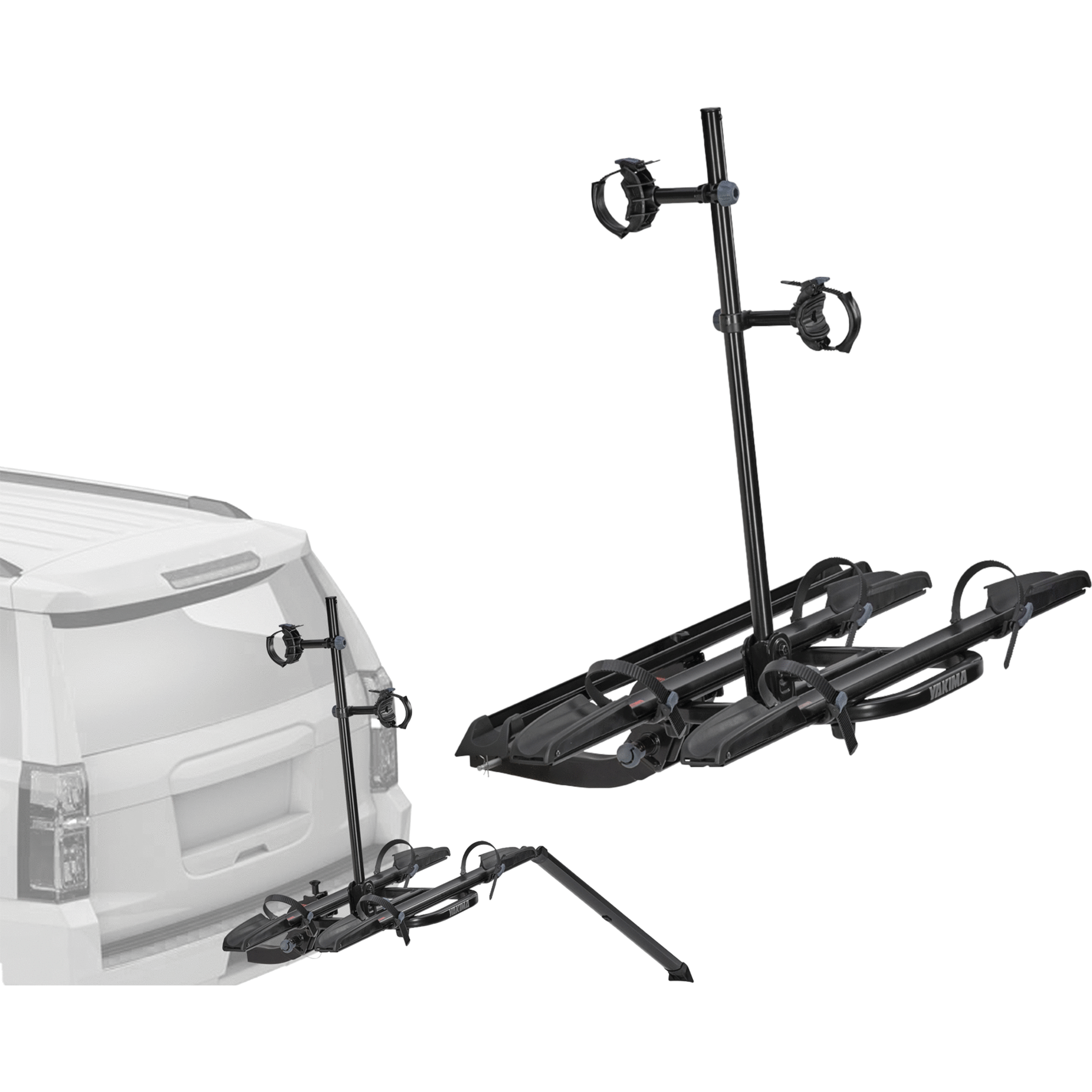 Bike Racks to be mounted on your car hitch. Teslica Inc