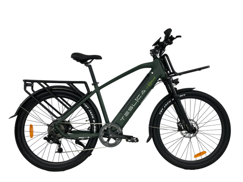 Teslica Purity Mountain Elite Ebike M2H Forest Green 500 W/13.6 Ah
