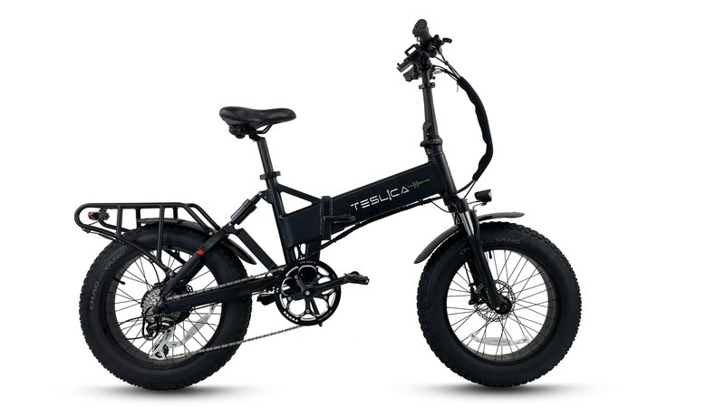 Teslica Force Fat Tire Dual Suspension eBike X1H