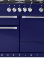 AGA 48 Inch Freestanding Dual Fuel Range with 5 Sealed Burners - Blueberry - Midnight Sky