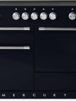 AGA 48 Inch Freestanding Induction Range with 5 Elements,   Licorice - Gloss Black