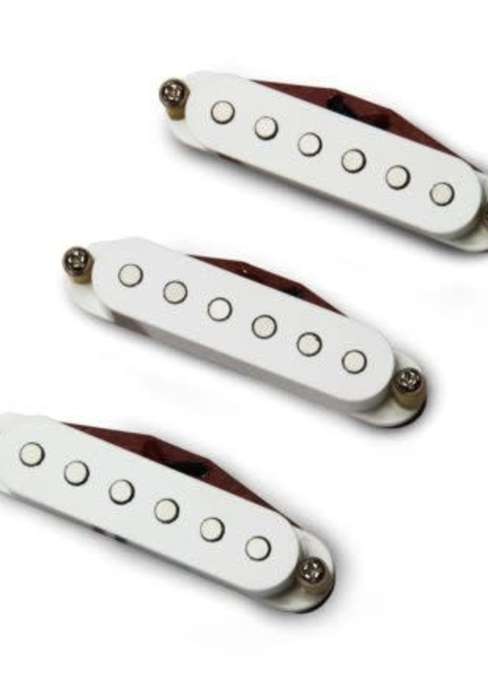 Bare Knuckle Bare Knuckle Old Guard Strat Single Coil Set - White