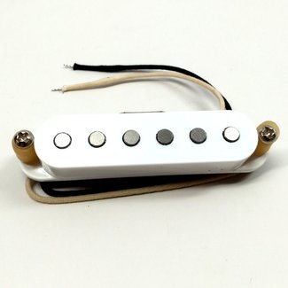Bare Knuckle Bare Knuckle - Boot Camp True Grit - Strat Single Coil Middle Pickup - White Cover