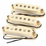 Bare Knuckle Bare Knuckle - Mother's Milk Single Coil Strat Pickup Set - RW/RP - Cream Covers