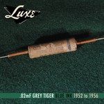 Luxe Radio Luxe 1952-1956 Grey Tiger: Single Wax Impregnated .02mF Capacitor (Blue Ink)