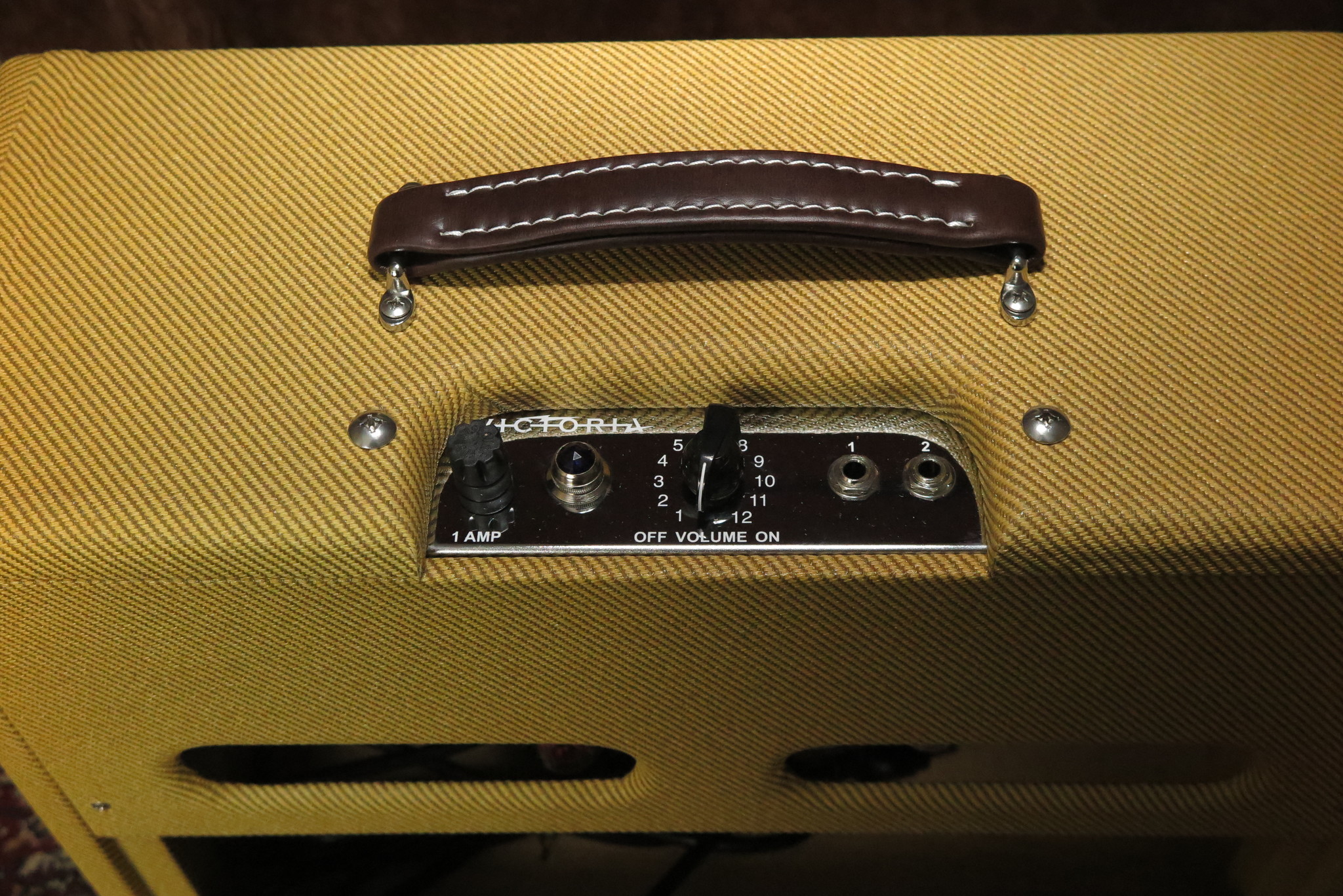 Victoria Amplifier Model 5112 5W 1x12 Combo, Tweed-4