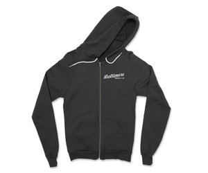 BMC Logo Zip-Up Hoodie Black 
