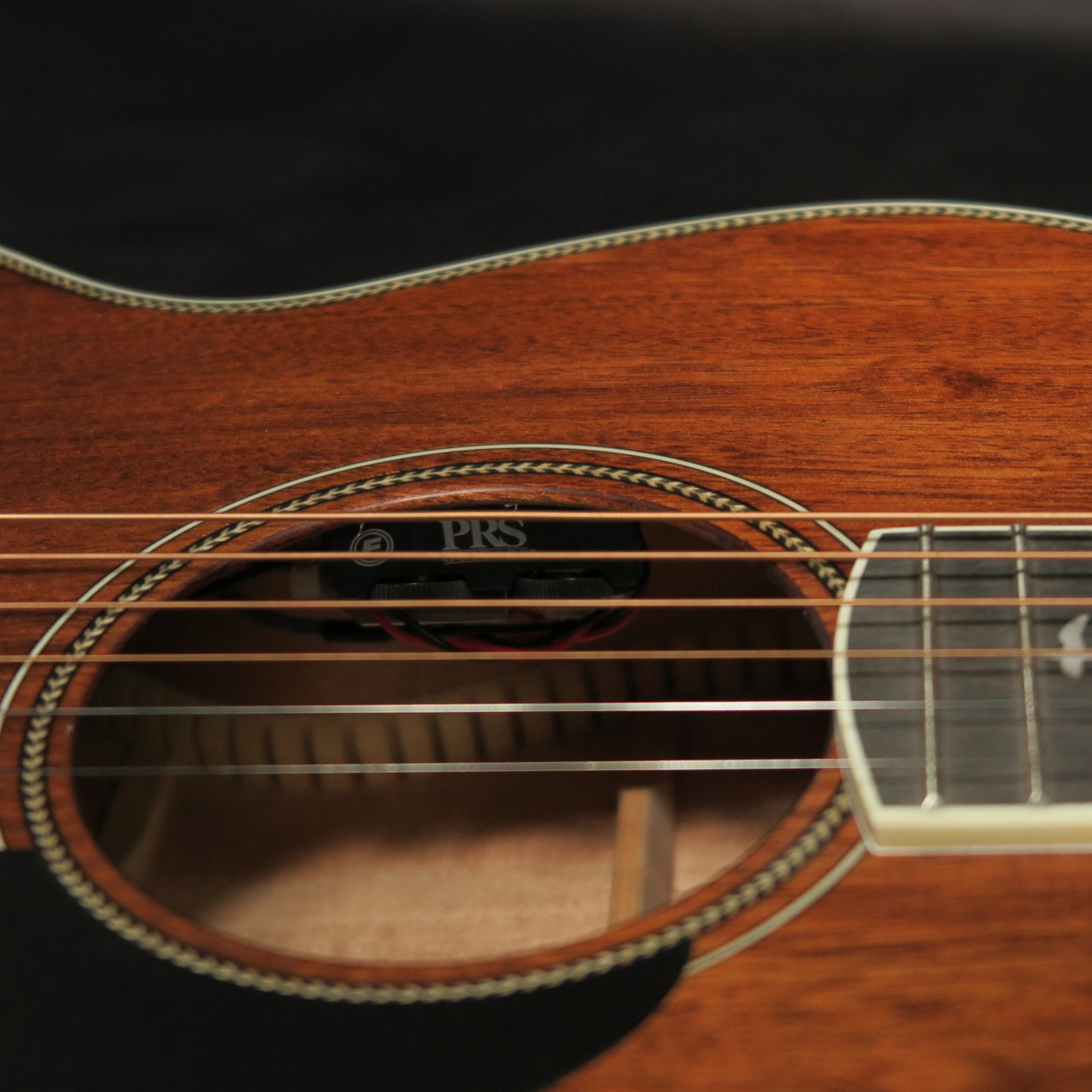 Paul Reed Smith PRS SE P20E Parlor Acoustic Electric Guitar - Vintage Mahogany