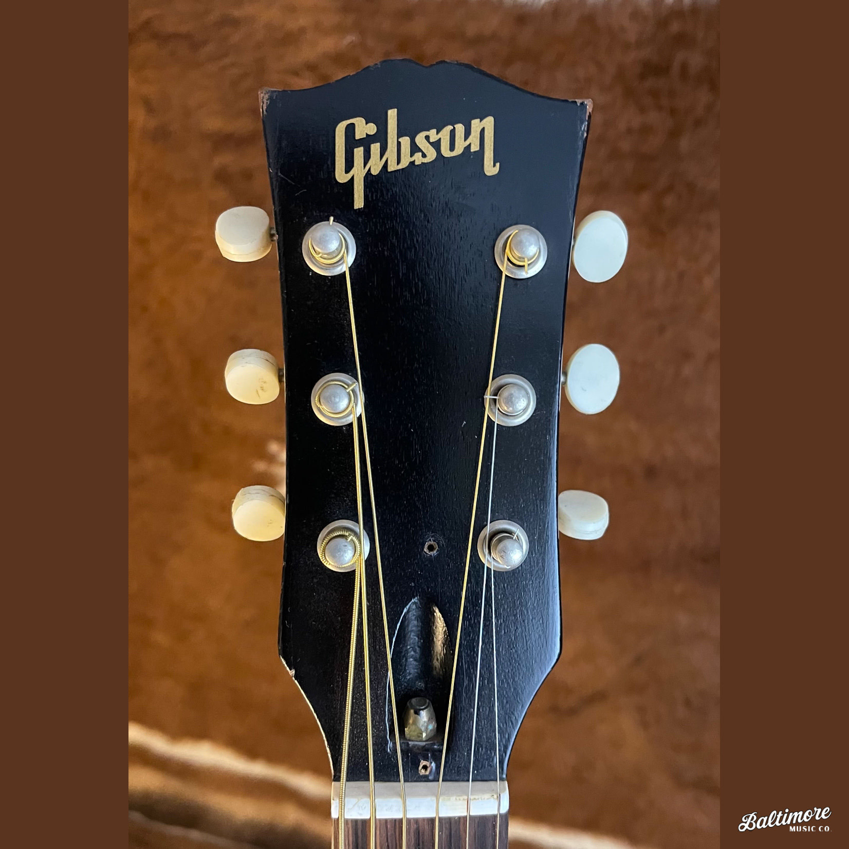 Gibson 1965 Gibson LG-0 Vintage Acoustic Guitar (Used)