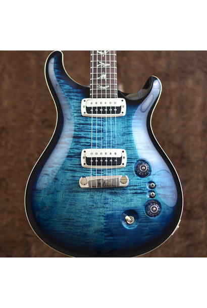 PRS Paul's Guitar - Blue Matteo w/ Black Burst & Natural Maple Binding