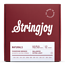 Stringjoy Naturals SJ-NB1024 | 12 String Extra Light Gauge (10-50) Phosphor Bronze Acoustic Guitar Strings