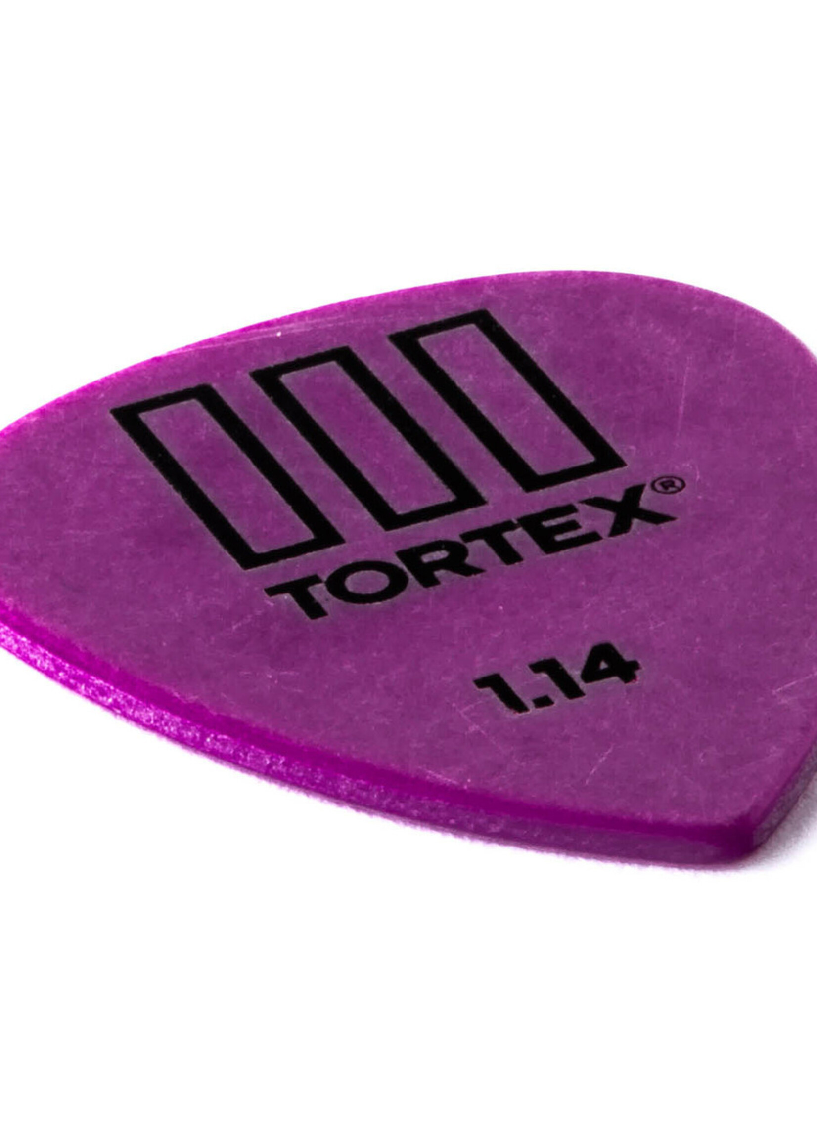 Dunlop Tortex TIII Guitar Picks - 1.14mm Purple (12-pack)