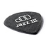 Dunlop 482P100 Tortex Pitch Black Jazz III Guitar Picks, 1.0mm (12-Pack)